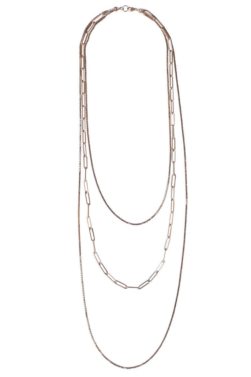 Sunstone Layer Necklace