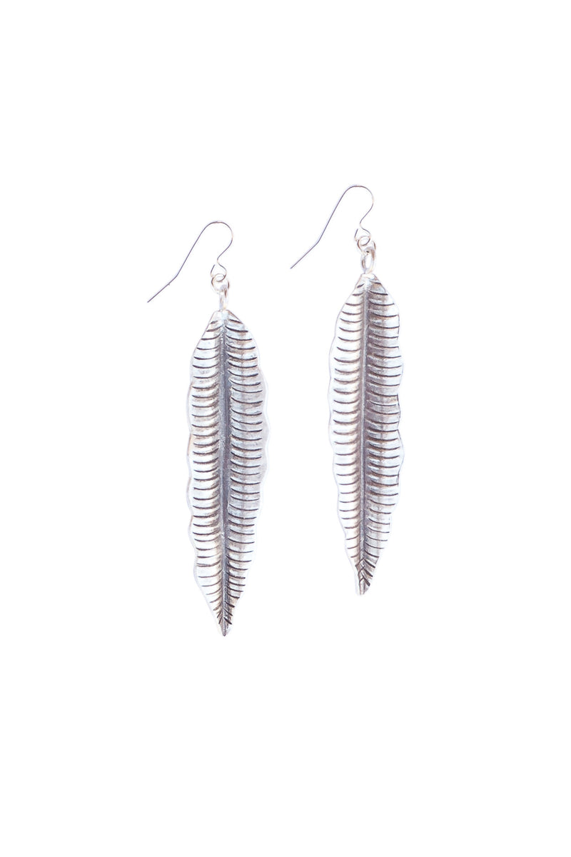 Signature Feather Earring
