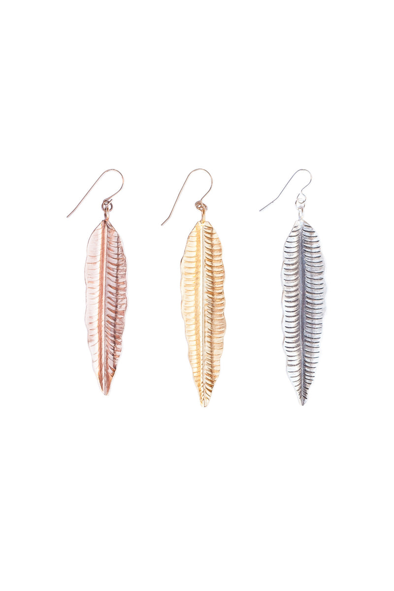 Signature Feather Earring