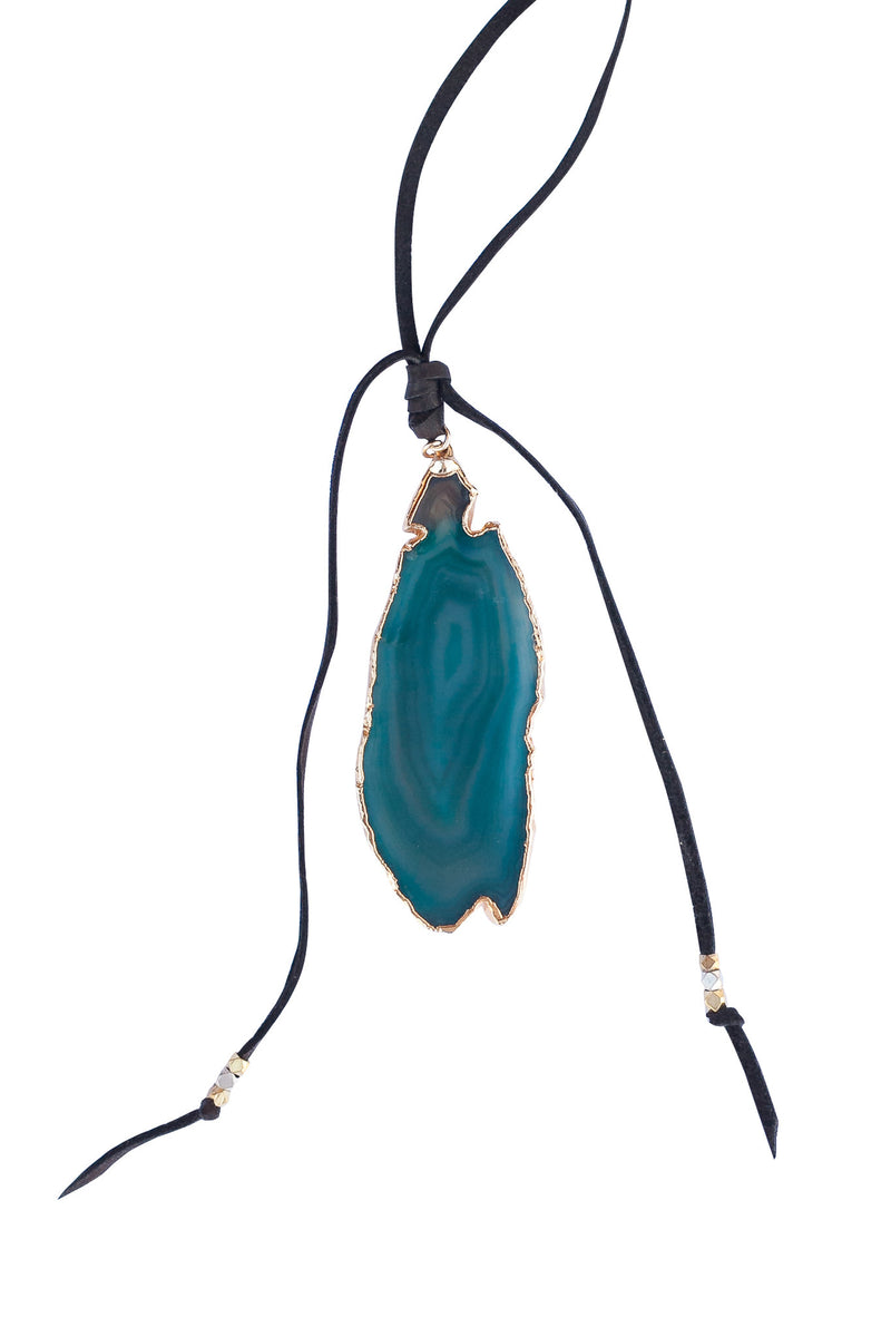 Agate Earth Necklace
