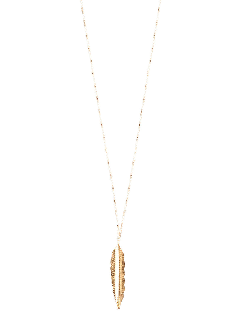 Paradise Feather Necklace