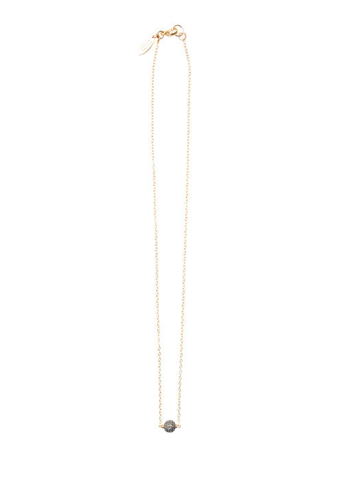 Estate Platinum 2.12 TCW Diamond Ball Pendant on 14K Gold Snake Chain  Necklace | eBay