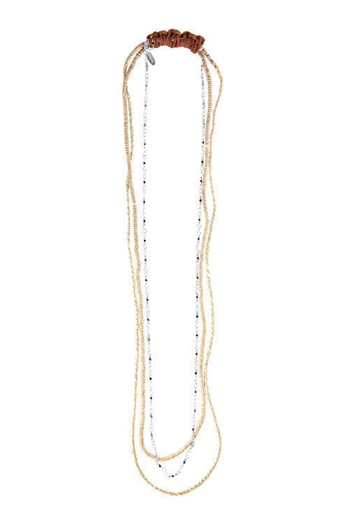 Triple Layer Victoria Chain Ethiopian Necklace